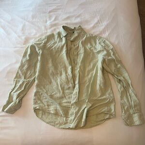 Ralph Lauren green button down